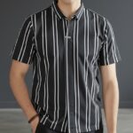 Slim Stripe Flex Tee
