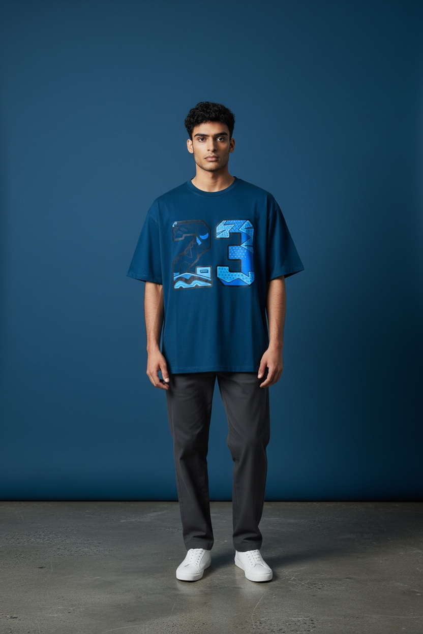 23 Printed Oversized Tee - Image 6
